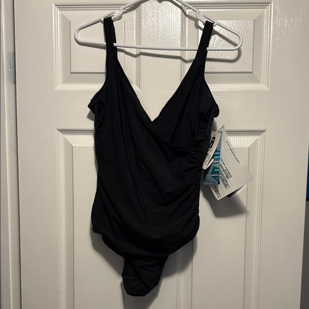Miraclesuit Black One Piece Swimsuit - NWT